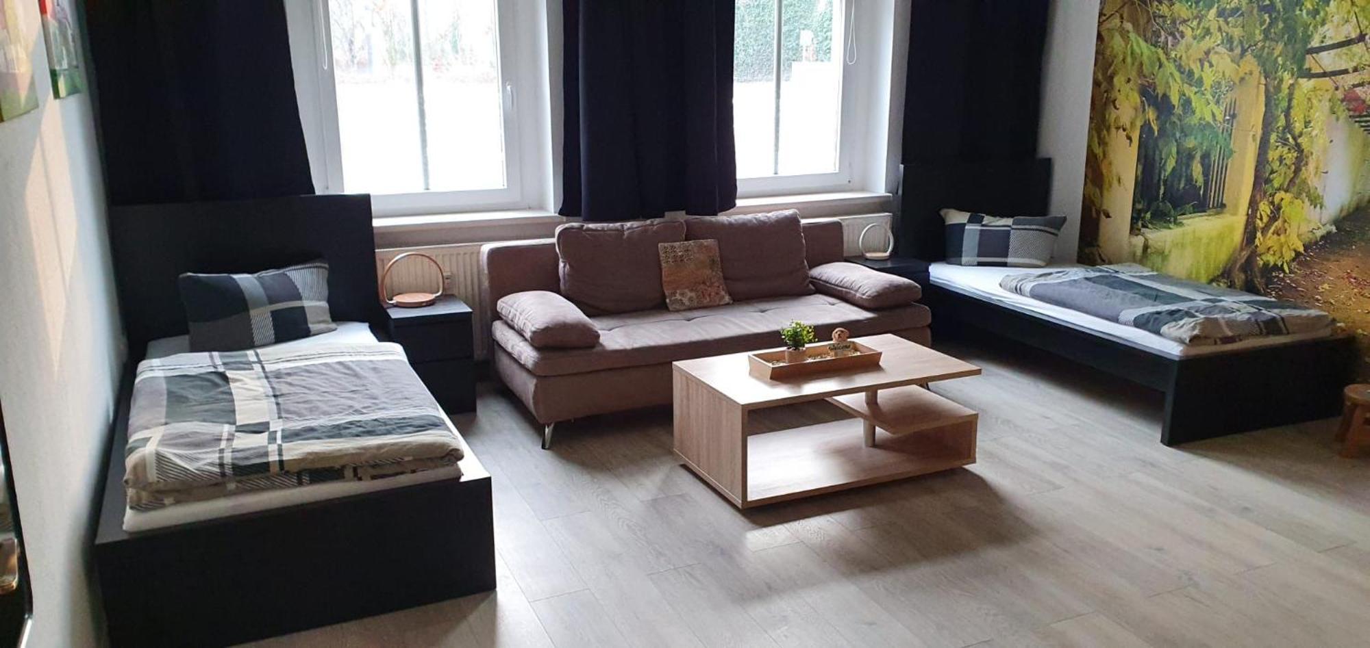 Richter Apartments Finsterwalde Mit Klimaanlage ภายนอก รูปภาพ