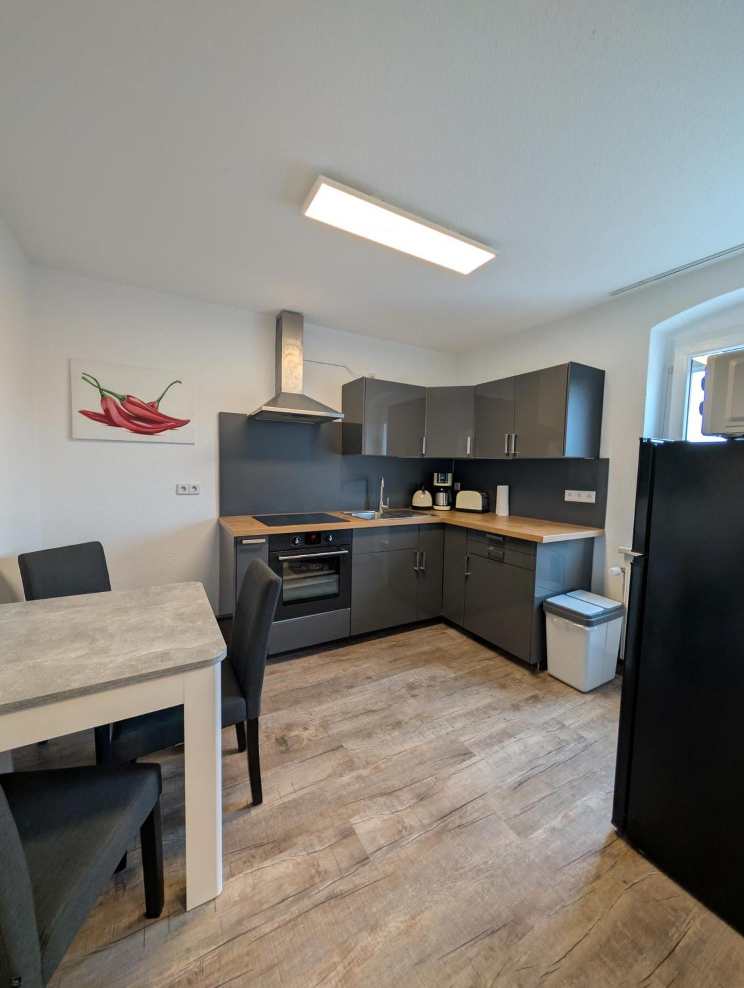 Richter Apartments Finsterwalde Mit Klimaanlage ภายนอก รูปภาพ