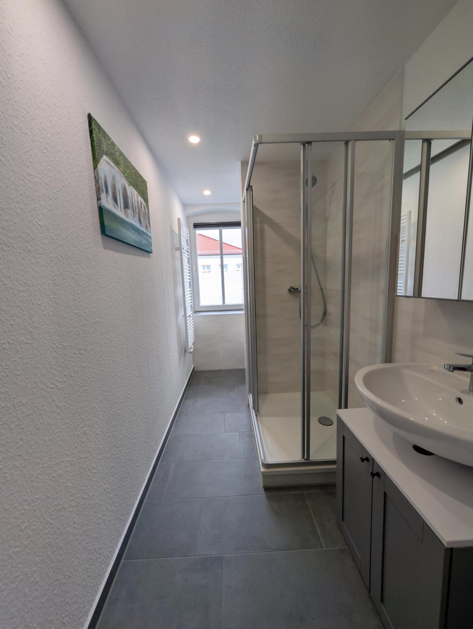 Richter Apartments Finsterwalde Mit Klimaanlage ภายนอก รูปภาพ